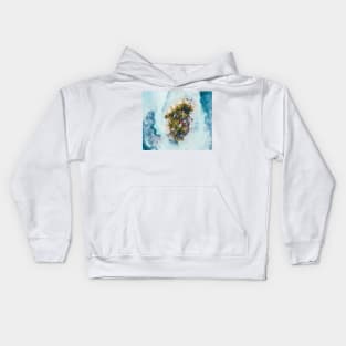 Rocky beaches Kids Hoodie